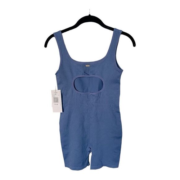 NWT L*Space Static Romper M/L in True Blue - Picture 8 of 10
